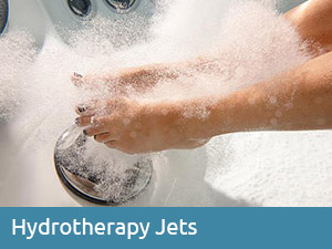 Hydrotherapy Jets - Twilight Series Hot Tubs